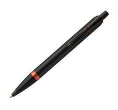 خودکار پارکر آی ام مشکی مات فلیم نارنجی Parker IM Black Flame Orange Vibrant Rings Ballpoint Pen